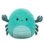 Squishmallows Fuzzamallows Carpio, Scorpionul Albastru, 30 cm