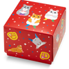 Cutie Cadou Pătrată Hamsteri Dansatori