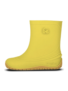Cizme de ploaie barefoot pentru copii Be Lenka Pudds - Galbene