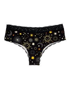 Chiloți Damă cu Dantelă Cerul și Zodiile