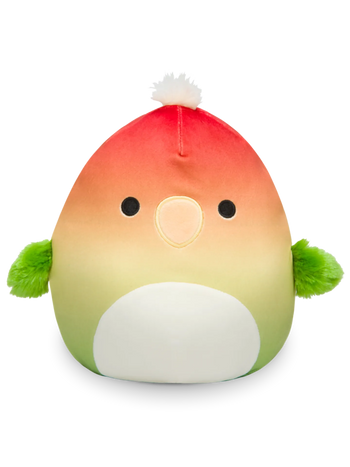 Jucărie de pluș Squishmallows Elliene Papagalul, 20 cm