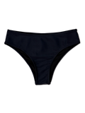 Bikini cu talie medie Negru Intens