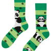 Șosete Vesele Urs Panda și Dungi
