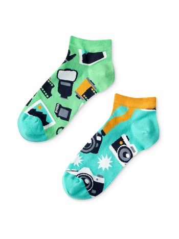 Șosete Vesele sub Gleznă Fotograf